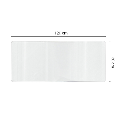 Mjukt glas transparent