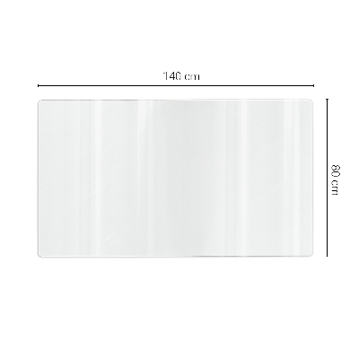 Mjukt glas transparent