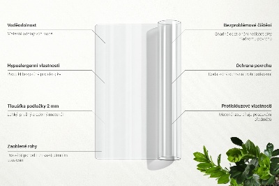 Mjukt glas transparent