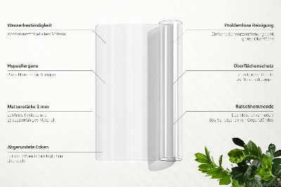 Mjukt glas transparent