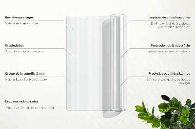 Mjukt glas transparent
