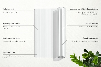 Mjukt glas transparent