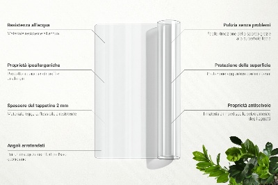 Mjukt glas transparent