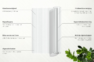 Mjukt glas transparent