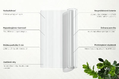Mjukt glas transparent