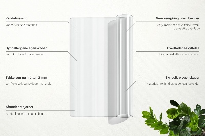 Mjukt glas transparent