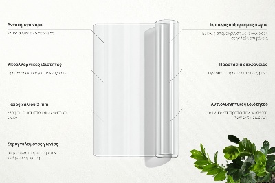 Mjukt glas transparent