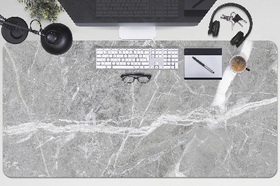 Skrivbordsunderlägg Grå marmor