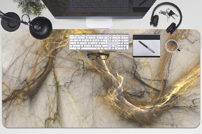 Skrivbordsunderlägg Gyllene marmor