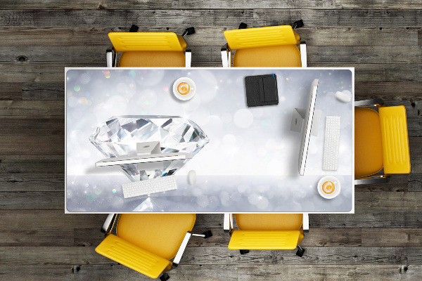 Skrivbordsunderlägg Diamant