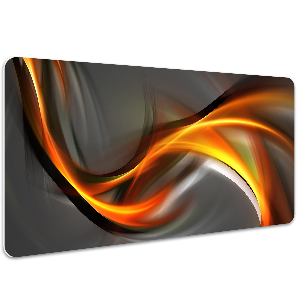 Skrivbordsunderlägg Orange abstraktion