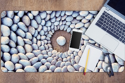 Skrivbordsunderlägg En cirkel av stenar