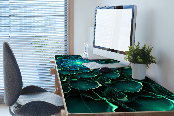 Skrivbordsunderlägg Grönblomma