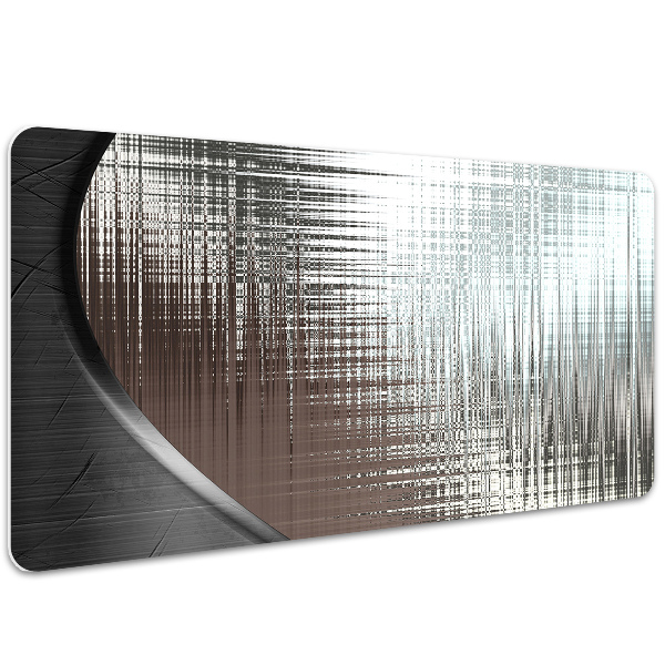 Skrivbordsunderlägg Silverabstraktion