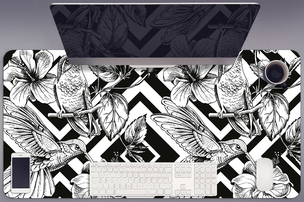 Skrivbordsunderlägg kolibri