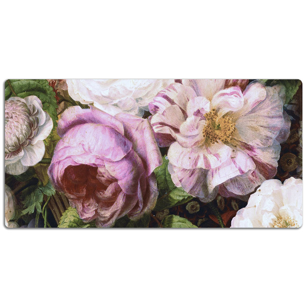 Stort skrivbordsunderlägg Garden of Roses