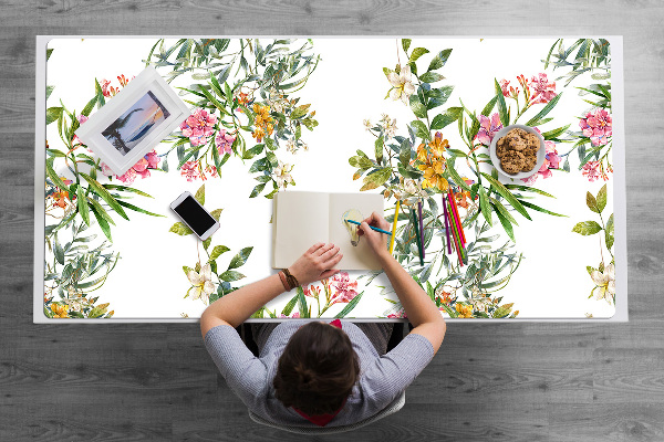 Skrivbordsmatta De blommande träden