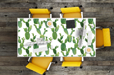 Skrivbordsmatta Målade kaktus