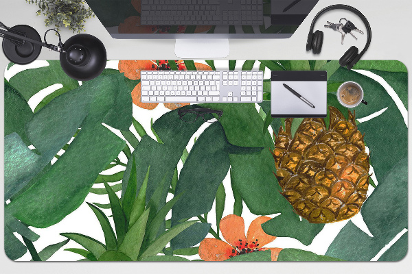 Skrivbordsmatta Tropisk ananas