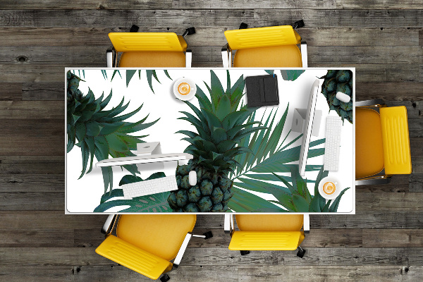 Skrivbordsmatta Gröna ananas