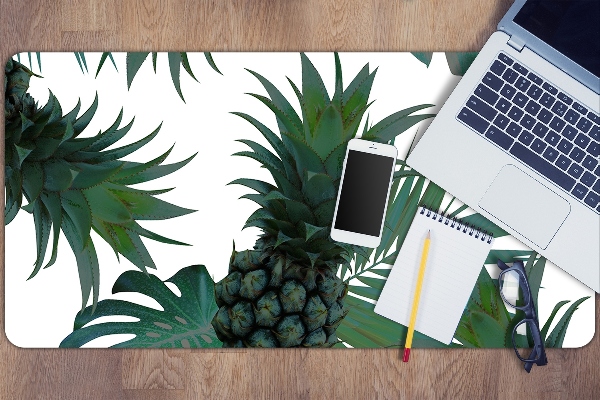 Skrivbordsmatta Gröna ananas