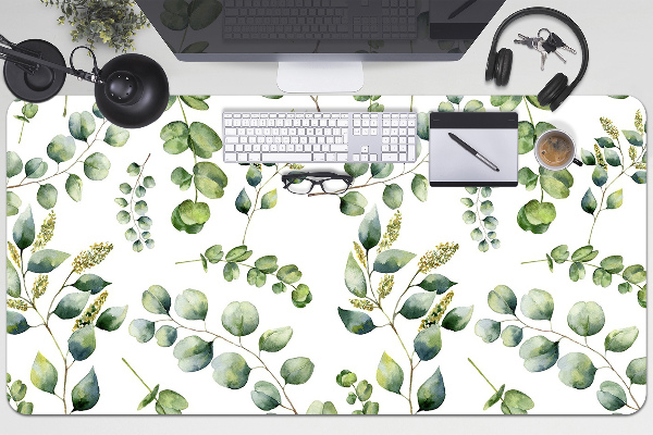 Skrivbordsmatta Blommig eukalyptus