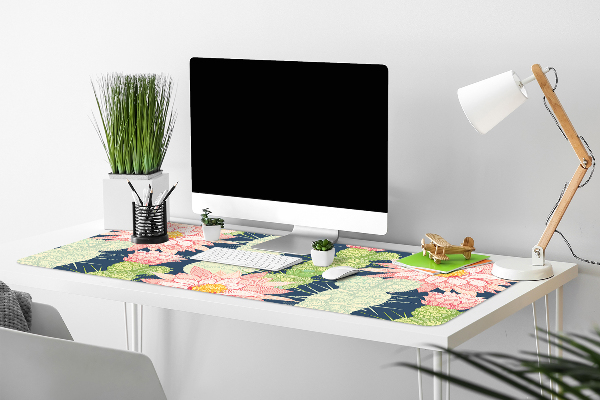 Skrivbordsmatta Kaktusblommor