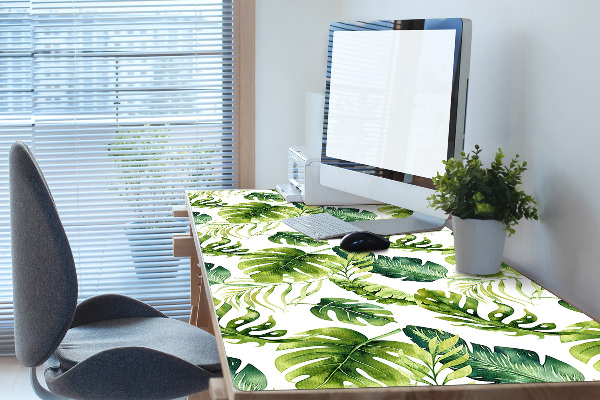 Skrivbordsmatta Exotiska blad