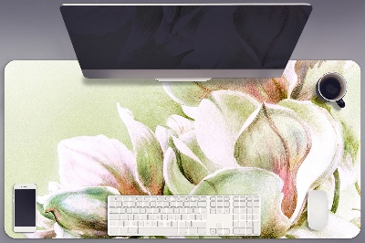 Skrivbordsmatta Magnolia blommor