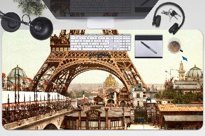 Skrivbordsmatta Eiffel retro torn