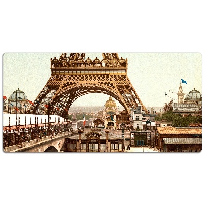 Skrivbordsmatta Eiffel retro torn