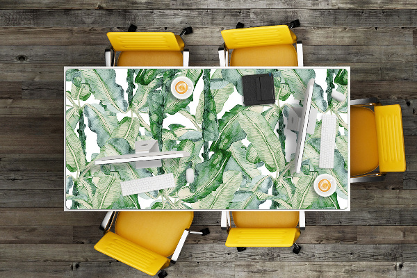 Skrivbordsmatta Bananlöv