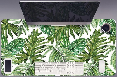Skrivbordsmatta Tropiska blad