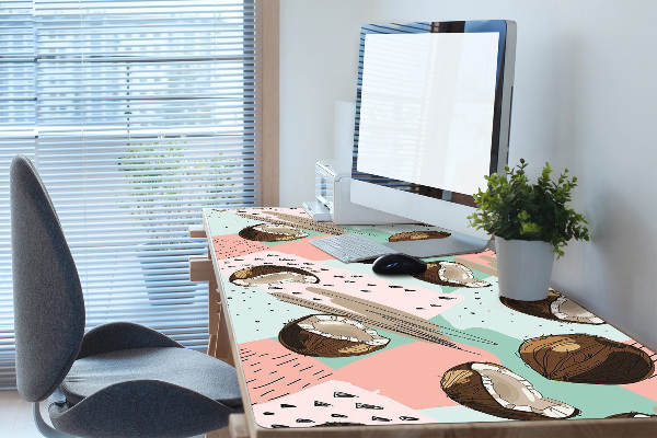 Skrivbordsmatta Kokosnötter