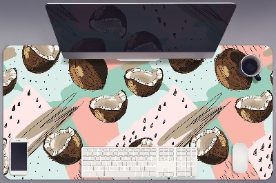 Skrivbordsmatta Kokosnötter
