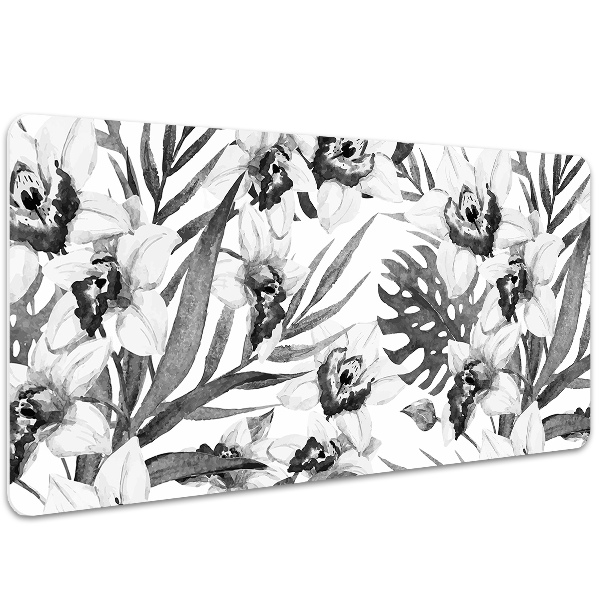 Skrivbordsunderlägg Blad och blommor