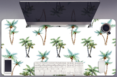 Skrivbordsunderlägg Palmväggmålning