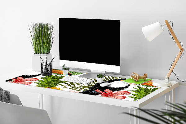 Skrivbordsunderlägg Tukan och ananas
