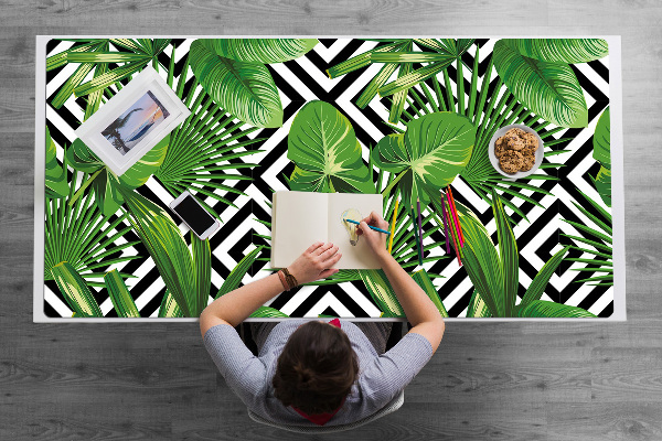 Skrivbordsunderlägg Geometriska blad