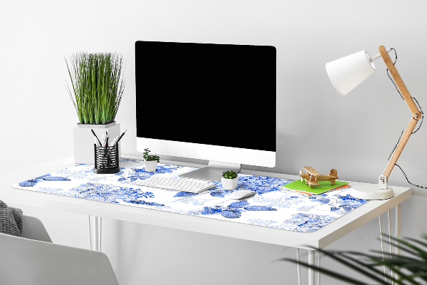 Skrivbordsunderlägg Blå hortensia