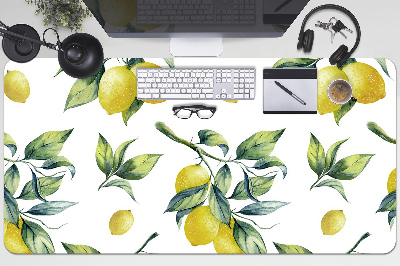 Skrivbordsunderlägg Gula citroner