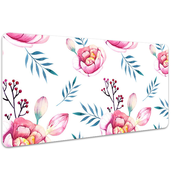 Skrivbordsunderlägg Blommor