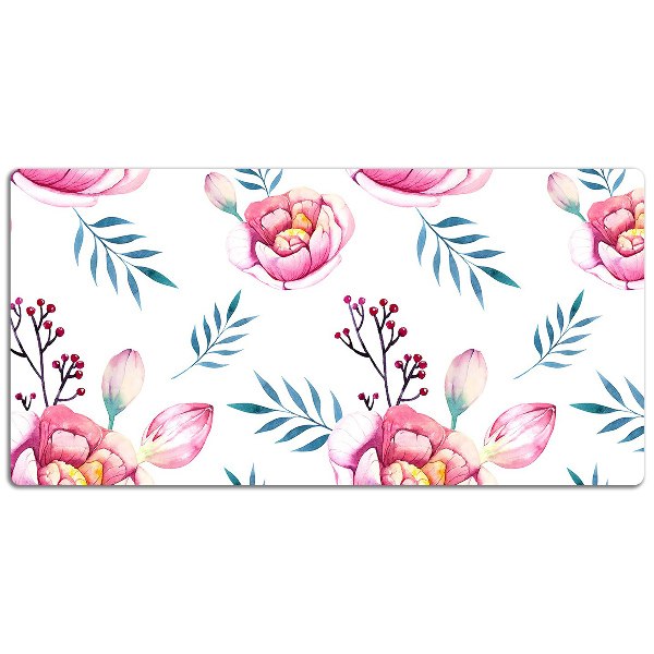 Skrivbordsunderlägg Blommor