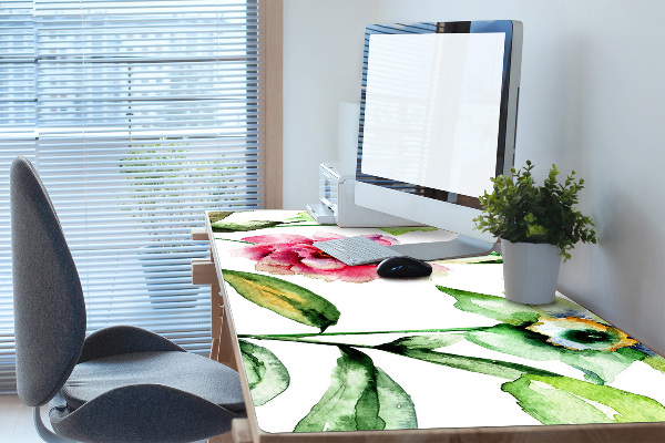Skrivbordsunderlägg Vårblommor