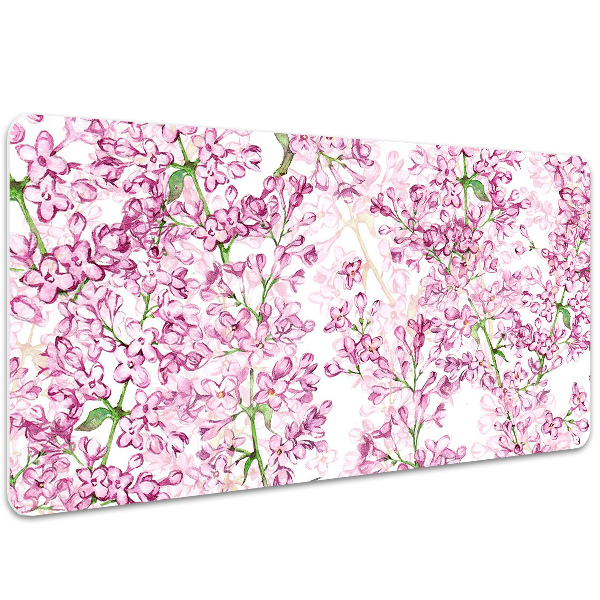Skrivbordsunderlägg Lila blommor