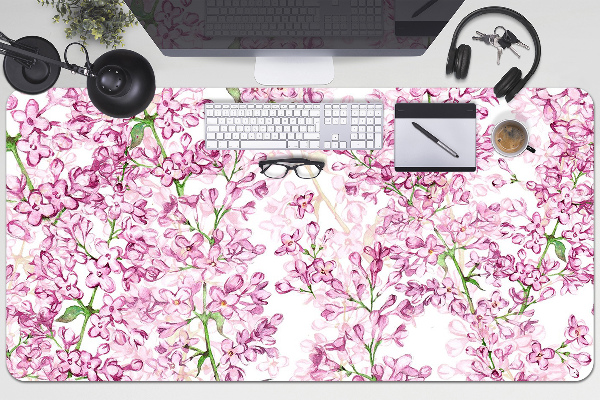 Skrivbordsunderlägg Lila blommor