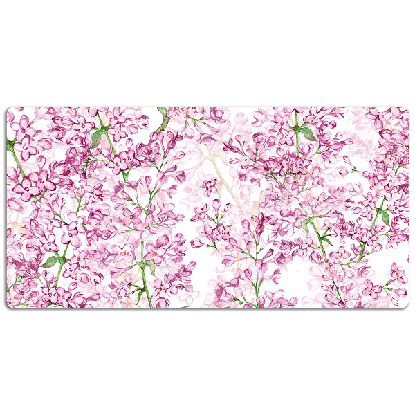 Skrivbordsunderlägg Lila blommor