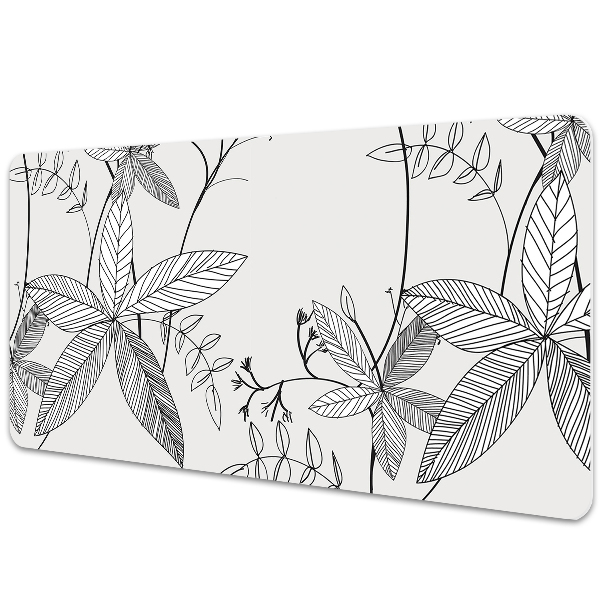 Skrivbordsunderlägg Doodle blommor