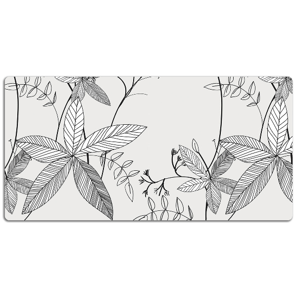 Skrivbordsunderlägg Doodle blommor