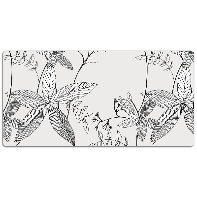 Skrivbordsunderlägg Doodle blommor